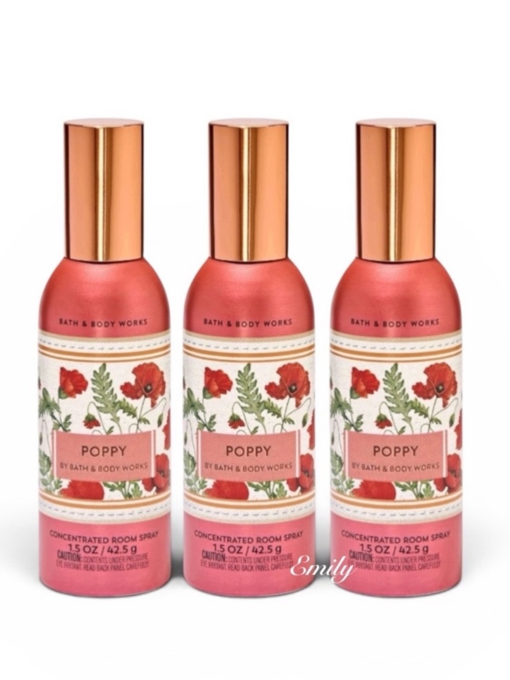 3X POPPY Bath & Body Works
Concentrated Room Sprays